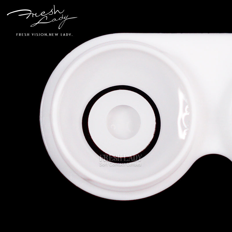 Crazy lens White manson D45-W - Freshlady