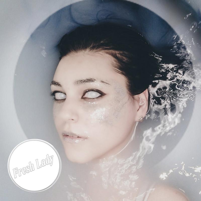 Crazy Lens White Out D57 - Freshlady