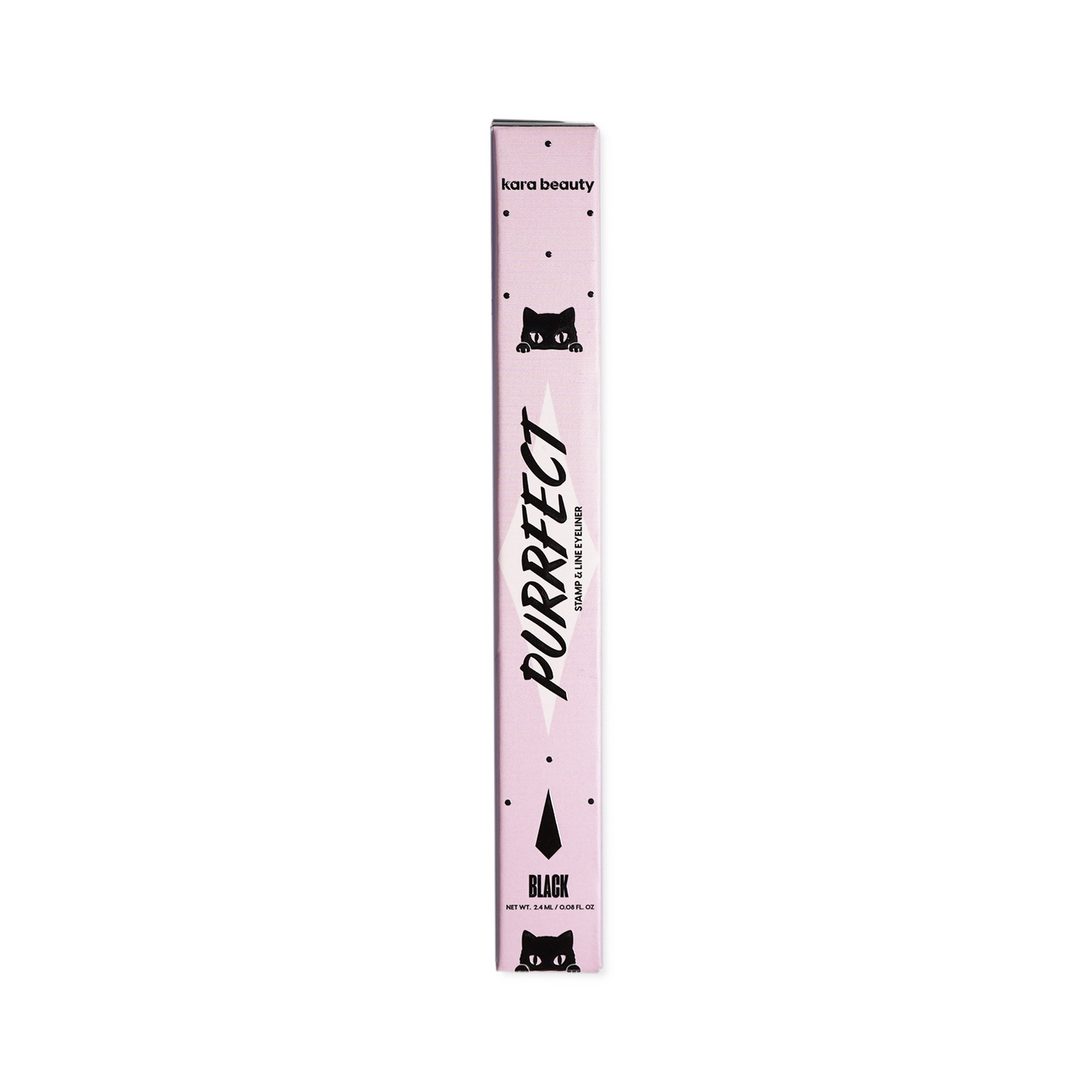 Delineador Ojos “PURRFECT” Stamp & Line Negro - Kara Beauty