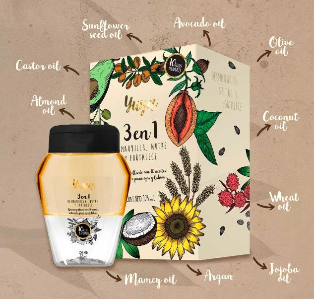 Desmaquillante 3 en 1 - Yuya