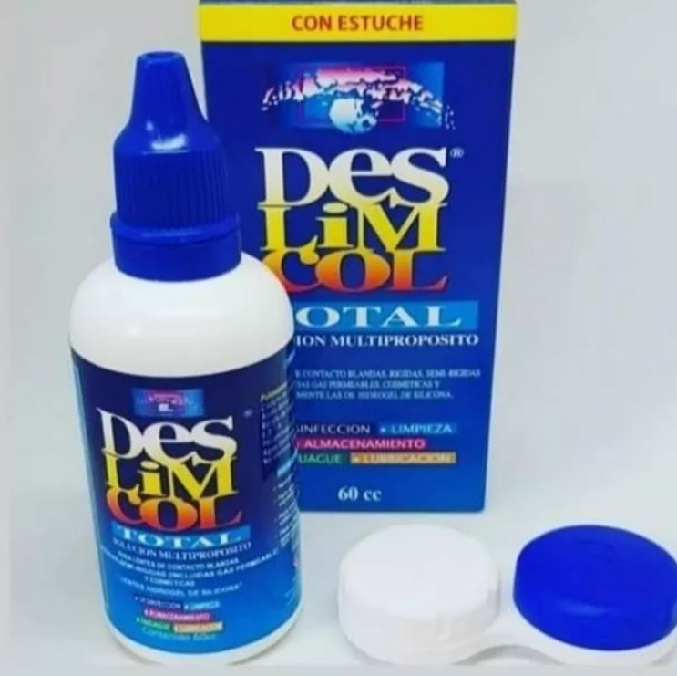 Solucion de limpieza para lentes de contacto Deslimcol 60 cc - Neumann
