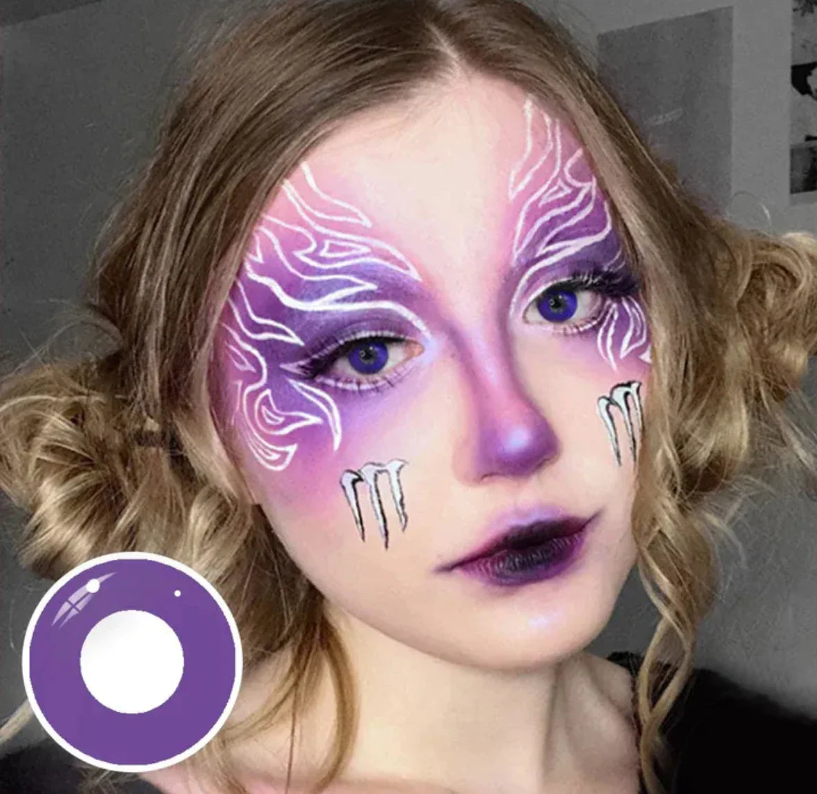 Grey Violet Block - Freshlady