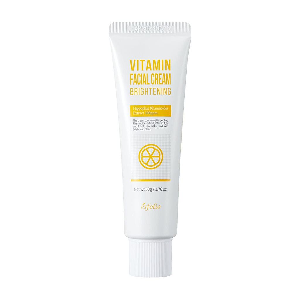 Crema facial iluminadora Vitamin Facial Cream - Esfolio