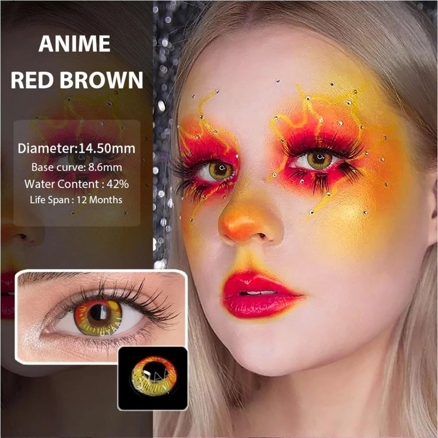 Anime Red Brown - Freshlady
