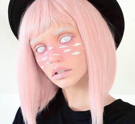 Crazy Lens White Mesh - Freshlady