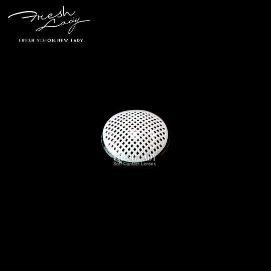 Crazy Lens White Mesh - Freshlady