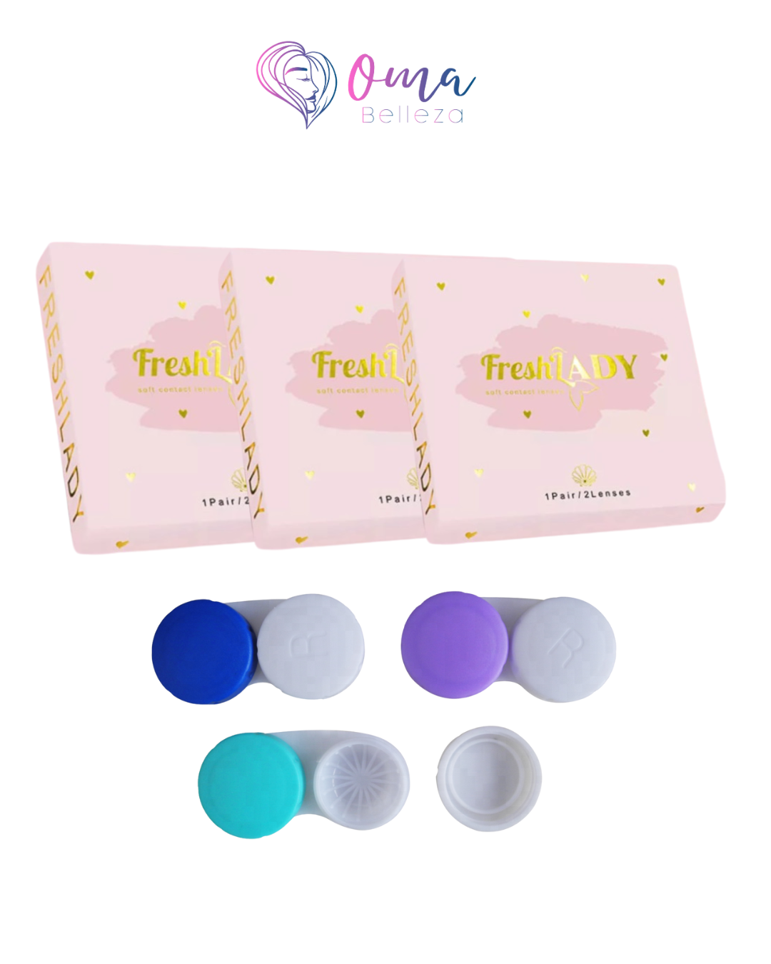 Freshlady 3 pares color a tu eleccion