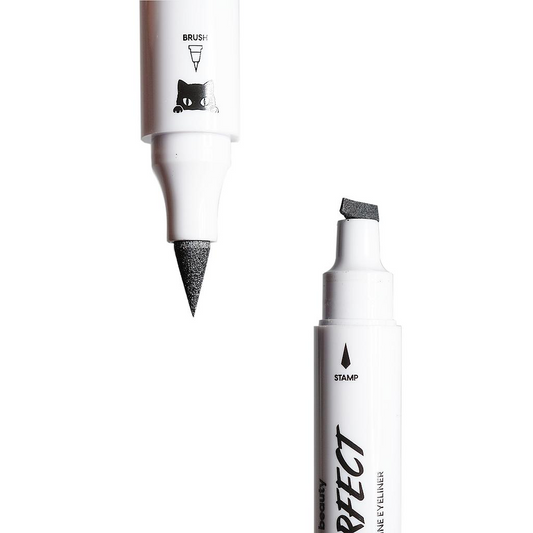 Delineador Ojos “PURRFECT” Stamp & Line Negro - Kara Beauty